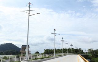 Maglev Vawt Wind Turbine Solar Wind Street Light for Highway Road Lighting