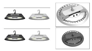 Smart All in One UFO LED High Bay Light 100W 150W 200W Microwave Daylight Sensor