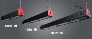 Wall Ceiling Mount Linear High Bay CREE Led Lighting Symmetrical Beam Angle