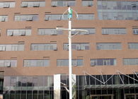 VAWT Maglev Wind Solar Hybrid Street Light System for Residential Area , Park Lot